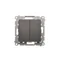 Shutter button 16AX 250V matt bronze