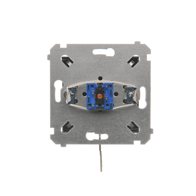 Shutter key switch 1-pole (module) 3-position "I-0-II" 2 contacts N/O 5A 230V. anthracite (metallic)