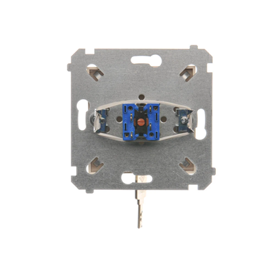 Shutter key switch 1-pole (module) 3-position "I-0-II" 2 contacts N/O 5A 230V. cream