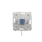 Shutter key switch 1-pole (module) 3-position "I-0-II" 2 contacts N/O 5A 230V. white