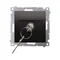Shutter key switch momentary button (module) 3 pos. "I-0-II" 2 contacts N/O 5A 230V anthracite (metallic)