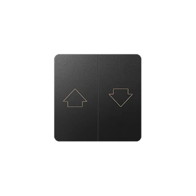 Shutter push button, graphite