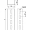 Швелер CT70H50/4NMC, товщина листа - 3 мм