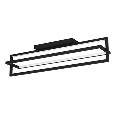 SIBERIA Ceiling lamp 78cm 34W 3000-6000K 4600lm Led integrated IP20 black