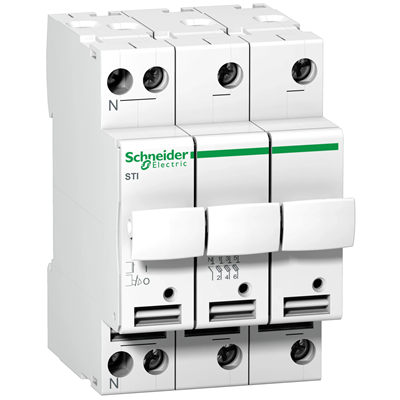 Sicherungssockel Acti9 STI-10,3x38-3N 3+N-polig