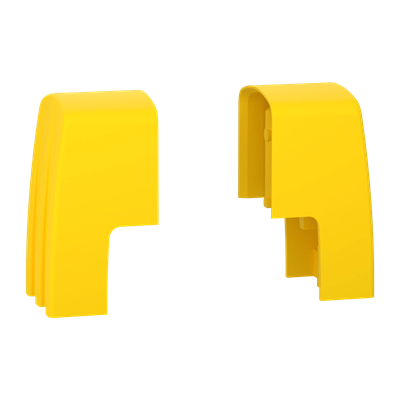 Side cover for A9XPE210 pin rail 2-pole set of 10
