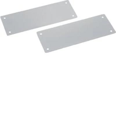 Side cover for plinths IP41 RAL9005 100x400 (WxD)