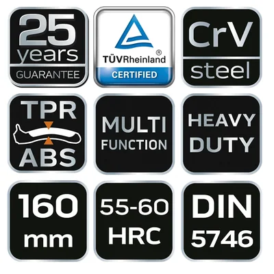Side cutters 160 mm