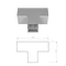 Sigma II LED T-Connector Gray