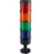 SIGNAL COLUMN 70MM COMPLETE LED RED, YELLOW, GREEN, BLUE 24VDC