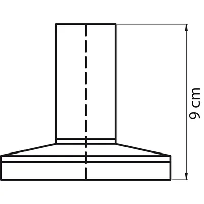 SIGNAL COLUMN 70MM PLASTIC BASE - STANDARD