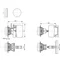 Signal lamp 22mm red 24V AC/DC