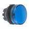 Signal lamp blue BA 9s plastic bulb, typical