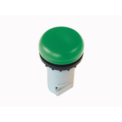 Signal lamp, compact flat, green, M22-LC-G