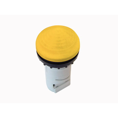 Signal lamp, compact protruding, yellow, M22-LCH-Y