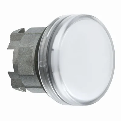 Signal lamp Ø22 white BA 9s metal bulb, typical