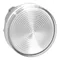 Signal lamp Ø22 white LED corrugated metal