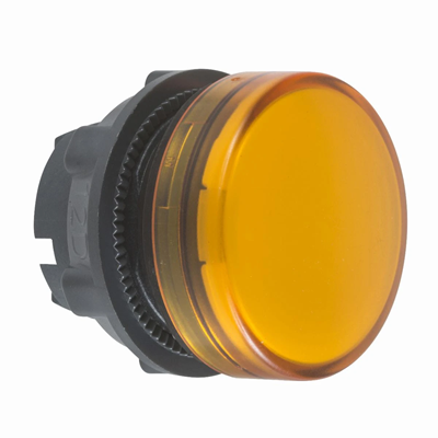 Signal lamp, orange BA 9s plastic bulb, typical