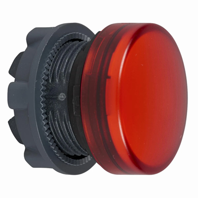 Signal lamp red BA 9s plastic bulb, typical