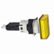 Signal lamp yellow LED 12-24V rectangular