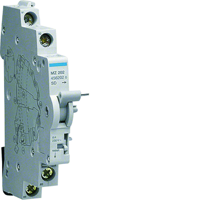 Signaling contact for MCB 1NO+1NC 230V/6A