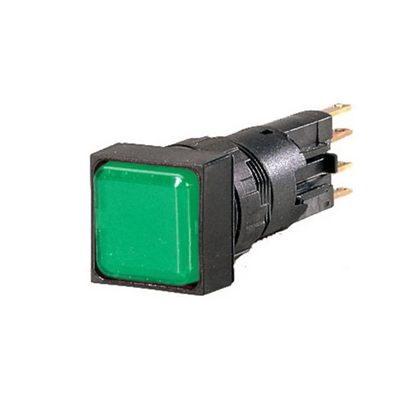 Signalleuchte, grüne Linse, mit 24V-Glühlampe, Q18LF-GN/WB