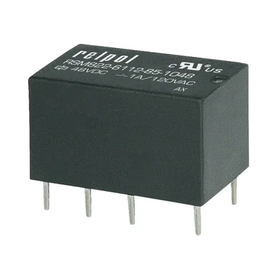 Сигнальне реле RSM822-6112-85-S012 2P 12 V DC чутлива котушка 1 A / 120 V AC