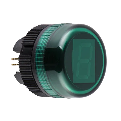 Signální žárovka Ø22 zelená LED 24V DC