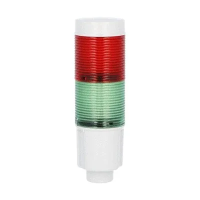 Signalsäule 8LT4K02BG, Durchmesser 45 mm, Farbe: grün und rot, Stromversorgung 24 V DC, integrierte LED-Schaltung