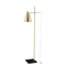 SIGNORE Stojací lampa E27 IP20 zlatá