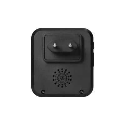 SIGO AC, wireless network doorbell, Wi-Fi, battery-free button, learning system, 32 sounds, 200m, black