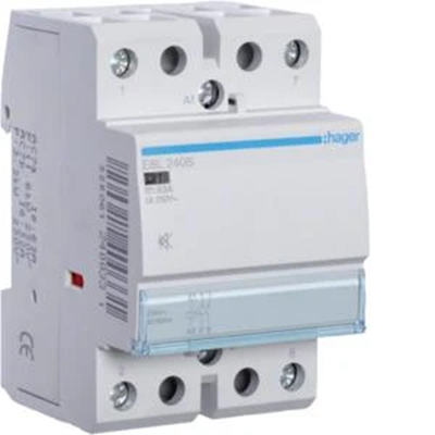 Silent contactor 12VAC/DC 2NO 40A AC-7a/b