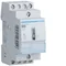 Silent contactor with manual control 24VAC 2NO 25A