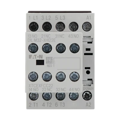 Силовий контактор, DILM12-22(24VDC), 12A, 2NC 2NC