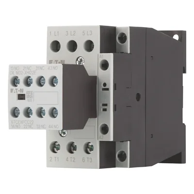 Силовий контактор, DILM17-22(RDC24), 17A, 2NC 2NC