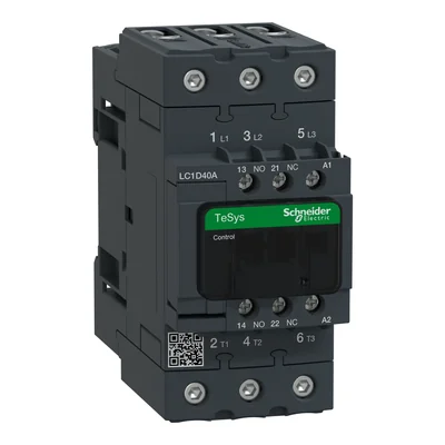 Силовий контактор TeSys D 40A 3P 1NO 1NC котушка 220VAC EVK блочні клеми