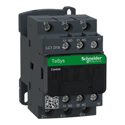 Силовий контактор TeSys D AC3 18A 3P 1NO 1NC котушка 115VAC