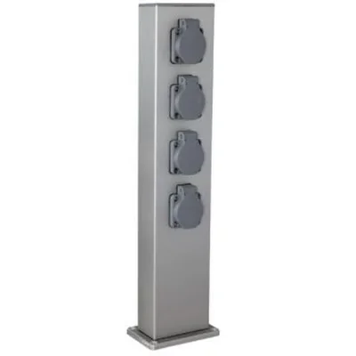 Silver aluminum post MOSER 4GS VARIO 3/3