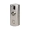 Silver surface-mounted exit button with backlight