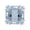 SIMON 10 Conmutador de vela (módulo) 10AX 230V blanco