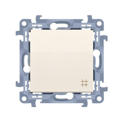 SIMON 10 Connecteur croisé (module) 10AX 230V crème