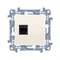 SIMON 10 Einfach geschirmte RJ45-Computerbuchse, Kategorie 6, Creme