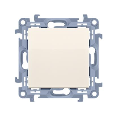 SIMON 10 Interrupteur unipolaire (module) 10AX 230V crème