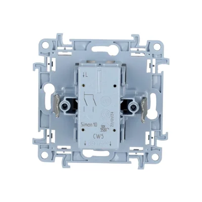 SIMON 10 Interruttore a candela (modulo) 10AX 230V bianco