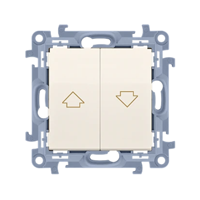 SIMON 10 Interruttore tenda (modulo) 10A 230V crema