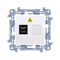 SIMON 10 Single fiber / optical socket white