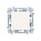 SIMON 10 Single pole switch (module) 10AX 230V white