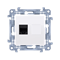 SIMON 10 Single RJ11 telephone socket (module) white