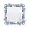 Simon 10 WC-D1XXXXC-01-11XX Bell button (module) 10AX, 250V~, quick connectors; white