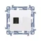 Simon 10 WC-GHDMIxx-01-11xx Prise HDMI ver.1.4 (module) ; blanc